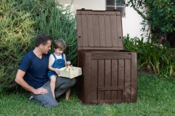 Закрытый компостер KETER Deco Composter 340L