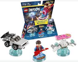 LEGO 71204 DIMENSIONS BACK TO THE FUTURE LEVEL PACK MARTY MCFLY