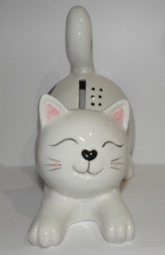 Копилка Веселый кот W715B кошечка открывающаяся подарок на детский день