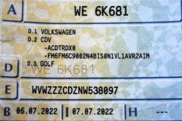 Volkswagen Golf VIII Variant 2.0 TDI 115KM 2022 Volkswagen Golf Variant VIII SalonPL FV23% Kamera, zdjęcie 6