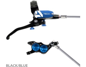 Hope Tech 4 E4 Steelflex hamulec tarczowy tył black blue