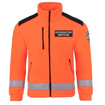 Polar RATOWNICTWO MEDYCZNE bluza polarowa Z NASZYWKAMI rozmiar XL