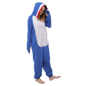 Piżama Onesie KIGURUMI Rekin Shark