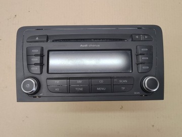 RADIO CD CHORUS FABRYCZNE RADIOODTWARZACZ AUDI A3 8P LIFT LATA 2008-2012