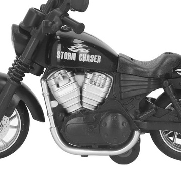 Игрушечный мотоцикл Stop в масштабе 1:16 со звуковым светом