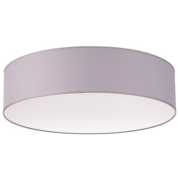 Lampa sufitowa DUŻY PLAFON ABAŻUR XL 60cm szary