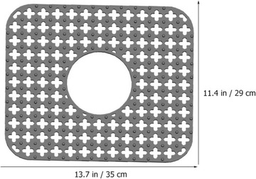Коврик для раковины Orphaned Силиконовый коврик для раковины Коврик для раковины