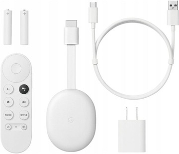 МУЛЬТИМЕДИЙНЫЙ ПЛЕЕР Google Chromecast 4.0 FHD Smart TV WiFi HDMI