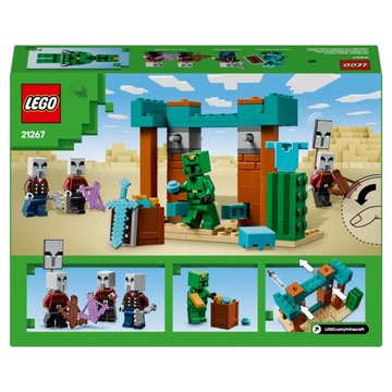 LEGO Minecraft Pustynny patrol złosadników 21267