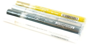 Маркеры акриловые, 4 цвета, наборы ВОДОНЕПРОНИЦАЕМЫЕ.