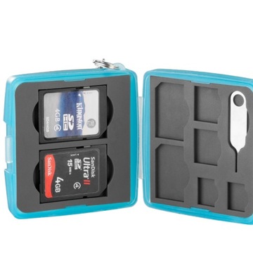 Чехол JJC MC10B для SD и SIM-карт.