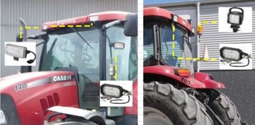 Светодиодный передний рабочий фонарь Case Maxxum