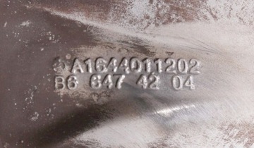 4× DISK HLINÍK MERCEDES-BENZ OE A1644011202 8.0" X 19" 5X112 ET 60