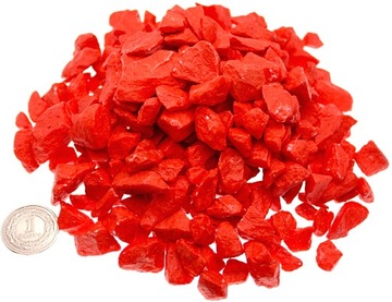 Fioletowy jagoda kamień ozdobny ogrodu wazonu szkła akwarium 1-2 cm 1 kg