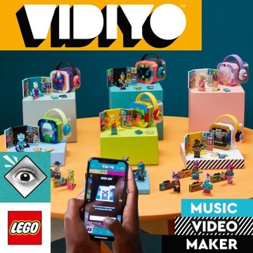 LEGO VIDIYO 43105 Кубики BeatBox с ламой для вечеринок
