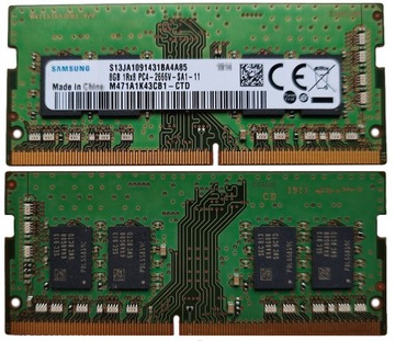 8GB 1*8GB Samsung 2666MHz 1,2V M471A1K43CB1-CTD