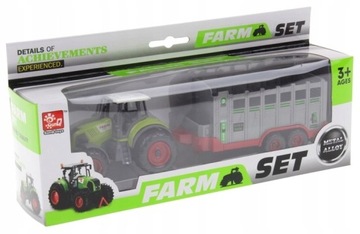 Комплект сельскохозяйственной техники Трактор Прицеп Пресс-подборщик Опрыскиватель соломы Самосвал