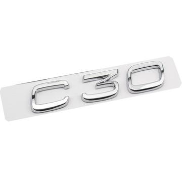 XXEMBLEMAT ZNACZEK C30 Volvo-SrebrnyWR