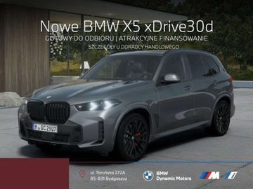 BMW X5 G05 SUV Facelifting 3.0 30d 298KM 2025 BMW X5 xDrive30d 298 KM mHEV - HarmanKardon - Pakiet M Pro - Hak Holowniczy