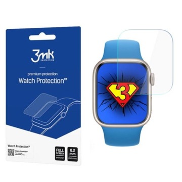 3MK ARC SZKŁO Folia do Apple Watch 7 41mm