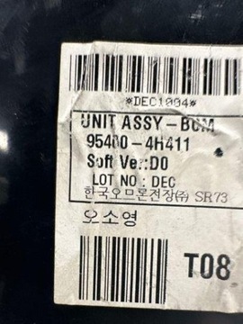 954004H411 JINÉ MODUL 2.5 CRDI 120 2010 HYUNDAI H-1 / STAREX