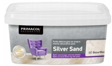 FARBA Dekoracyjna SILVER SAND 1L BAZA S0 BAZA