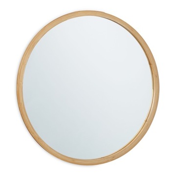 RAMA LUSTRA ścienne koło BAMBUS 61 x 61 mm