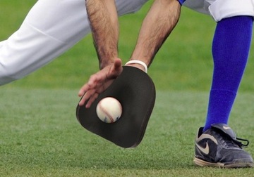 2PC Бейсбол Софтбол Защитные тренировочные перчатки для рук Плоские перчатки