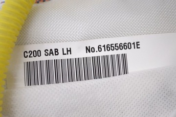 SSANGYONG KORANDO 2017 PŘEDNÍ STRANA LEVÝ ULOŽENÍ VZDUCHOVÁ AIRBAG SEDADLA