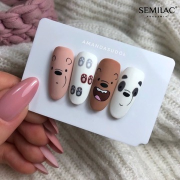 Лак Semilac Top Mat TOTAL матовый гибридный 7мл