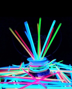браслеты с люминесцентными светодиодными палочками