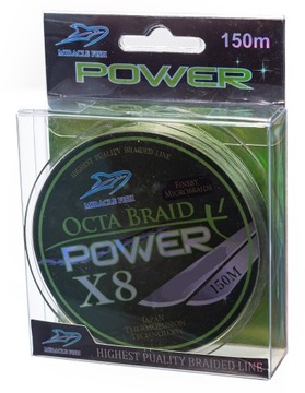 Octa Braid Power X8 Зеленый 0,14 мм 150 м