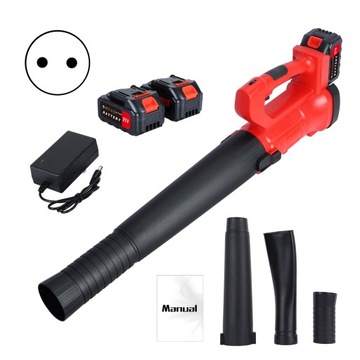 18-21V 4Ah 2 akumulatorowa elektryczna dmuchawa do liści i śniegu 6 biegów regulowana