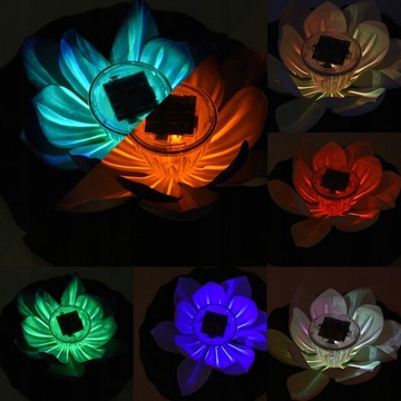 RGB LED ПЛАВАЮЩАЯ СОЛНЕЧНАЯ ЛАМПА ДЛЯ ПРУДА