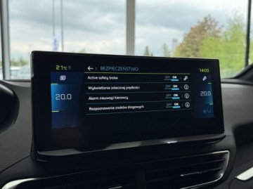 Peugeot 3008 II Plug-In Hybrid Facelifting 1.6 HYBRID 225KM 2023 Peugeot 3008 Plug In Allure Pack Kamera cofania CarPlayAndroid Auto FV23, zdjęcie 35