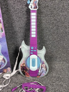 Электронная гитара Lexibook Disney Frozen с микрофоном OUTLET