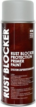 Lakier spray na Rdzę Rust Blocker szary jasny 7035