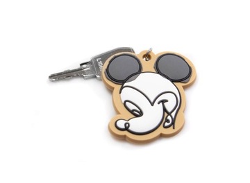 Brelok gumowy do kluczy Myszka Mickey zawieszka
