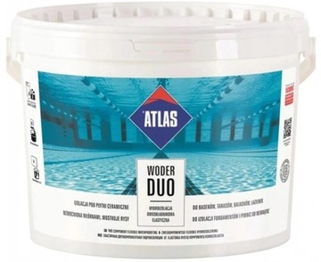 ATLAS WODER DUO HYDROIZOLACJA DWUSKŁADNIKOWA 16KG