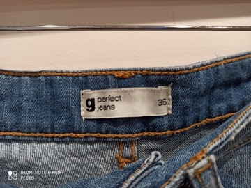 DAMSKIE SPODENKI GINA TRICOT PERFECT JEANS R 36