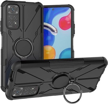 Plecki do Xiaomi Redmi Note 11/11S futerał z uchwytem czarny