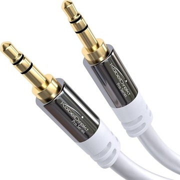Kabel KabelDirekt AUX jack 3,5 mm minijack 3,5 mm - minijack 3,5 mm 5 m
