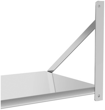 Стальная настенная настенный полки 80x45 см