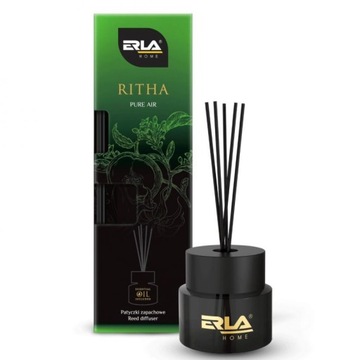 ERLA RITHA PURE AIR ZAPACH ZIELONE JABŁKO PATYCZKI ZAPACHOWE TRWAŁOŚĆ 100ML