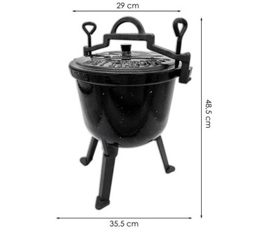 MEYERHOFF ЭМАЛЬНЫЙ КОТЕЛ 10л Жареный картофель, тушеное мясо, жареный картофель фри