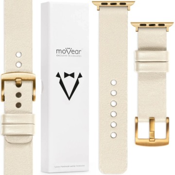 Pásek pro Apple Watch 10 9 8 7 6 5 Se 42-40 mm Kožený Premium Italská kůže