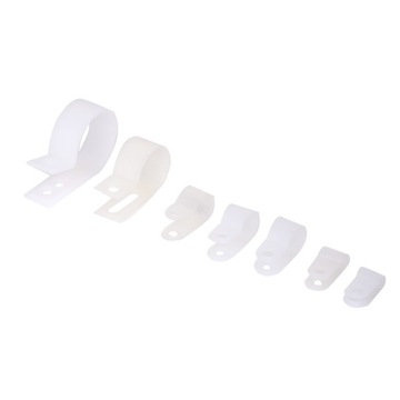 200 шт. пластиковый нейлоновый кабельный зажим