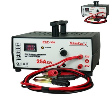 PROSTOWNIK STEF-POL EST-308 12V/24V/25A
