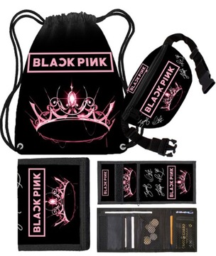 BLACKPINK WOREK + NERKA SASZETKA + PORTFEL k-pop