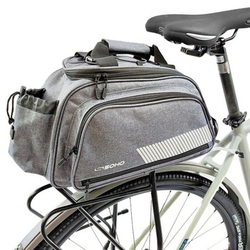 Sakwa torba rowerowa na bagażnik SOHO CROSBY- Termiczna - Wyciągane boki